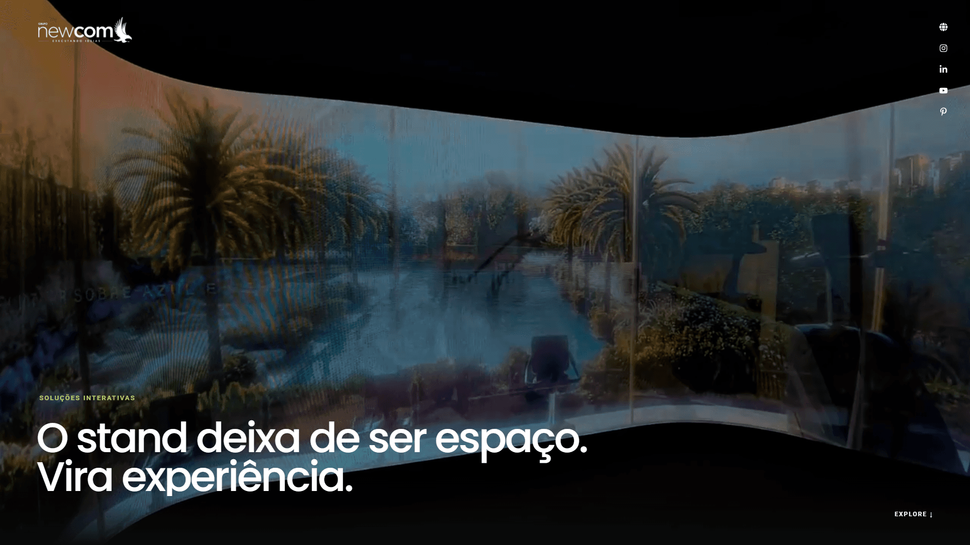 Stands Virtuais e Interativos - Grupo Newcom